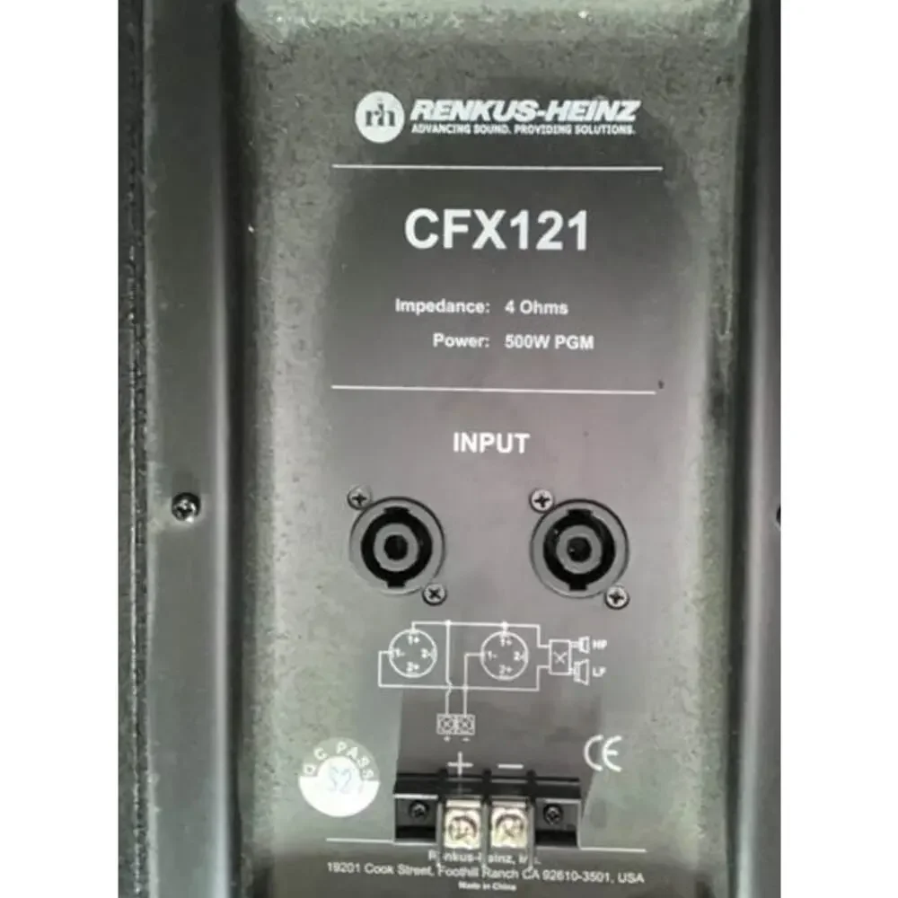 CFX121 Pro PA Speaker 12